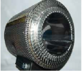 Resistencia Tipo Banda con Protección de Malla de Acero Inoxidable