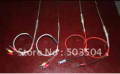 Sensor de Temperatura PT-100 Tipo Aguja con Cable de Extensión y Terminales
