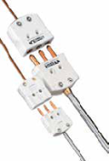 Conector Macho/Hembra para Sensores PT-100 de 3 Pines