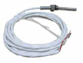Sensor de Temperatura PT-100 con Vaina de Acero Inoxidable y Rosca de Ajuste