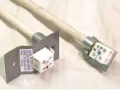 Termocupla Industrial Tipo K / J de Alta Temperatura con Funda Cerámica y Soporte