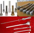 Sensor de Temperatura Industrial Tipo K / J / PT-100 con Cabezal y Termopozo de Protección